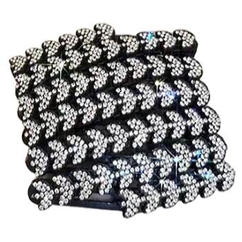 
Rhinestone wheat ear headband for women 2025 new high-end style