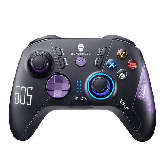
Thor G50S game controller three-mode wireless wired Bluetooth Hall joystick Hall trigger macro programming switch computer PC mobile TV steam Elden French ring double shadow realm