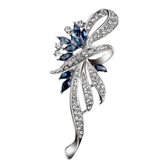 
Brooch high-end exquisite fashion corsage pin anti-exposure cashmere coat suit accessories female butterfly luxury temperament