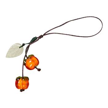 Putuo Mountains Ruyi persimmon pendant