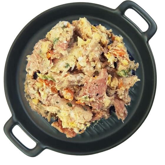 Homemade dog food rice, damp food dogs fresh food pet snack Teddy picky bibimbap can canned fresh meat trying bags
