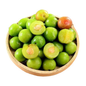 
Freshly picked green plums, March plums 5*0.5kg, fresh pearl plums for pregnant women, seasonal fruits, early ripening, sour and crispy Sanhua plums