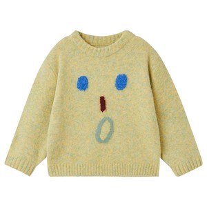 
[Emoji Sweater] Papa Climbing Winter New Product Children's Sweaters Knitted Sweaters for Boys and Girls Soft and Waxy to Keep Warm in the New Year