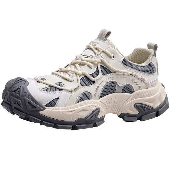 
Camel 2026 Summer Outdoor Shoes Men's Comfortable Breathable Casual Sports Shoes Thick-Soled Couples Dad Shoes