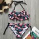 Flamingo Flounce Girl Swimsuit Kids 7-14 Years 2 Piece Child