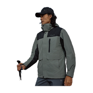 
Pathfinder hard shell jacket for men and women new three-in-one jacket outdoor hiking and hiking clothes windproof and waterproof