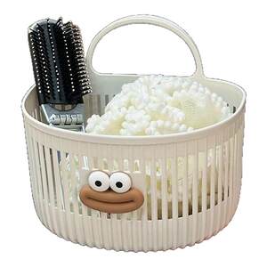 Multifunctional small hanging basket bathroom bathroom abandoned face towel storage basket kitchen dormitory bedside wall hanging basket
