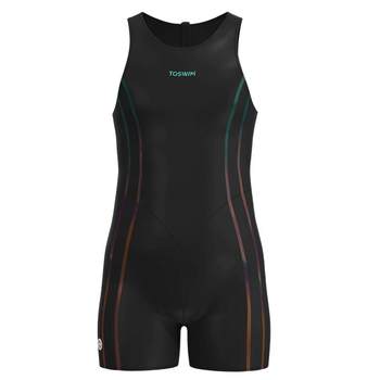 toswim children's swimsuit girls quick-working professional training