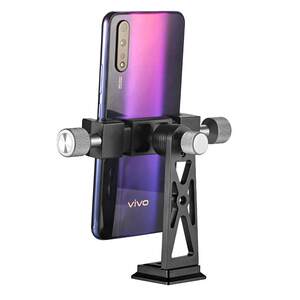 
Kejia Metal Mobile Clip SLR Camera Tripod Universal Aluminum Alloy Stand Fixer Gamma TikTok Live Video Video Horizontal and Vertical Rotating Photography Accessories Sound Card Power Treasure Clip Clip Cable