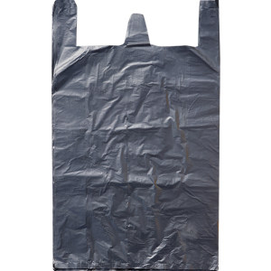 
Thickened medical hospital black vest style flat mouth household garbage bag hospital household commercial portable large size
