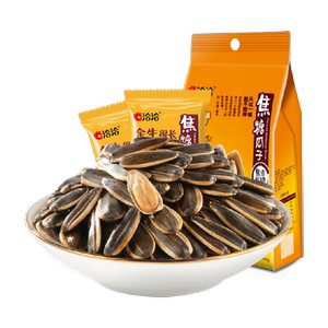 Qia Qia caramel melon seeds independent packaging nut roast snacks large grain sunflower seeds new products