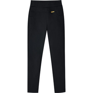 
Cashmere pants for women in winter, thickened high-waisted warm cotton pants for small feet, stretchy middle-aged mother's outer leggings, pencil pants