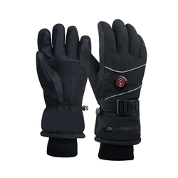 Electric Heating Gloves For Men And Women In Winter Riding 7.4v Lithium Battery Self-heating Plus Velvet And Thickened Cotton Battery Powered Motorcycle