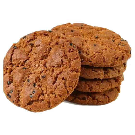 
Sugar-free five-black grain peach shortbread for diabetics, coarse grain meal replacement biscuits, special food for the elderly with diabetes