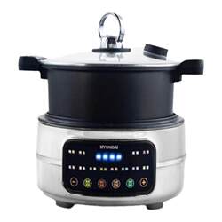 Split one machine multi-purpose hot pot air fryer