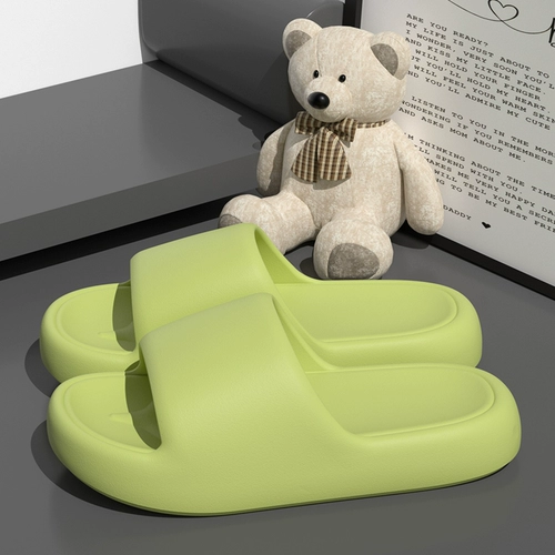 Тапочки, обувь на платформе, летние нескользящие мужские слайдеры