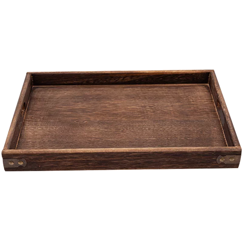 御宝阁桐木文盘实木文房四宝收纳盘托盘砚台墨汁墨条墨碟