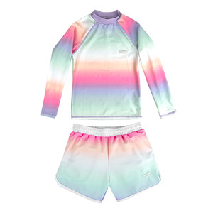 Joycorn Jiake Children's Swimsuit Men's Surfing Swim Symbol Long -sleeved Stepshop Swimming Swimming Swimming Sports Sports Sports