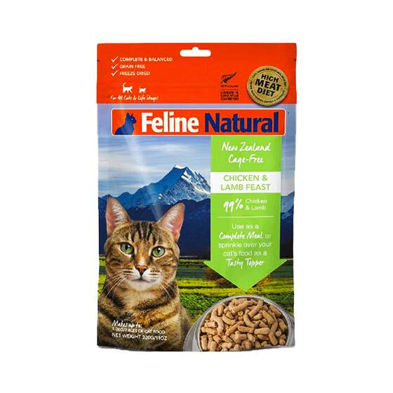 
[Self-operated] K9Natural New Zealand fattening and gill staple freeze-dried cat food 320g [refreshed packaging]