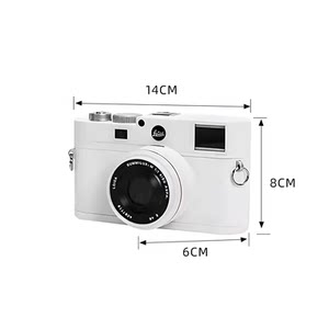 
Retro classic film rangeshaft camera model/photographic model room home desktop ornaments/ crew model props