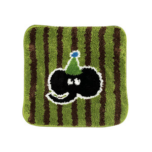 
momosrug retro baby elephant flocking chair cushion sofa cushion thickened cartoon versatile office winter plus velvet seat cushion