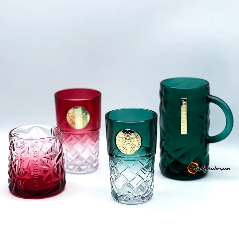 Starbucks, стеклянная ретро соломинка, медальная подарочная коробка, коллекция 2021, европейский стиль, для любимых