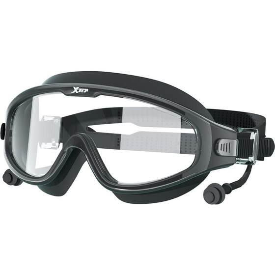 
Extstep swimming goggles HD large frame waterproof and anti-fog myopia degree swimming glasses men and women adult diving swimming cap set