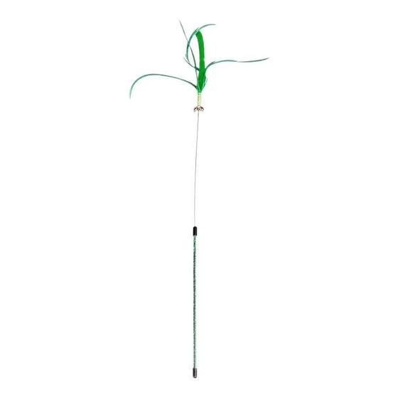 Dog tail grass teasing cat stick long pole biting cat toy self -relief hand holding cat toy, cat toy kitten cat artifact
