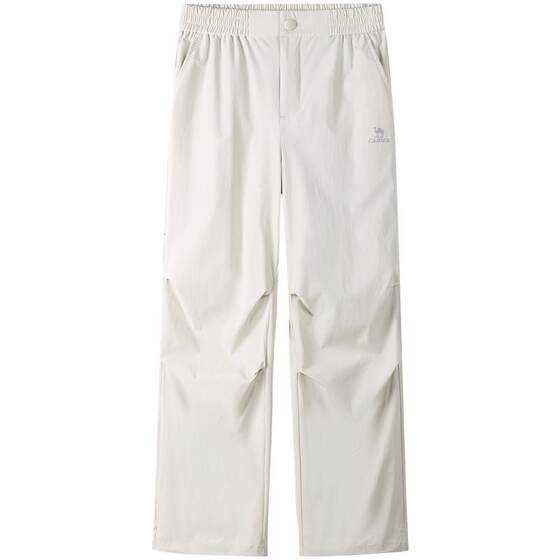 
[Ice-sensing sun protection] Camel Ice Oxygen Sports Quick-Drying Work Pants for Women Spring and Summer New Paratrooper Pants Mountaineering Pants Men's