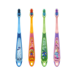 
Jordan children's toothbrush 6 to 9 years old, youth training toothbrush, soft-bristled baby toothbrush during teething period