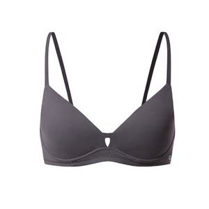 Invisible Moni ultra -thin no trace underwear sexy gathers breathable French triangle cupless steel rim bra
