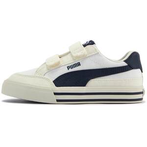 
Canvas Velcro casual sneakers for children PUMA official new summer sports shoes COURT 396560