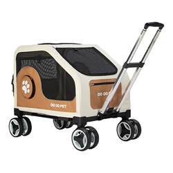 Equipped with SUV-grade tire levers that instantly transform into a car-mounted dog cage