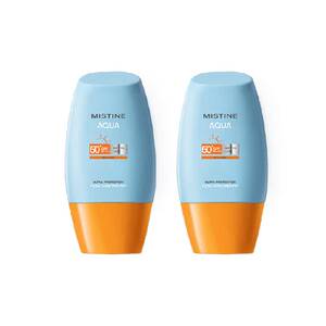 
Mistine Little Yellow Hat Sunscreen Cream Facial Body Isolation 10ml*2 SPF50+ Anti-light Aging