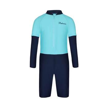 Van Dean's long -sleeved sunscreen hot spring swimwear drift tracing back to the stream