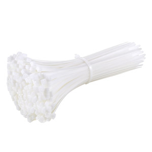
Self-locking nylon cable tie plastic buckle fixed cable tie wire tie cable tie black/white