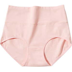 3 pairs of AB underwear for women, made of pure cotton, elastic, high waisted, cinched, lifted buttocks, seamless, breathable shorts, oversized loose mom pants