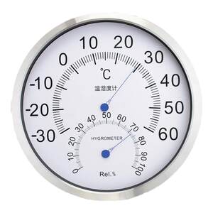 
Sanyin super large thermometer household industrial wall-mounted warehouse temperature and humidity meter pharmacy dry and wet precision thermometer