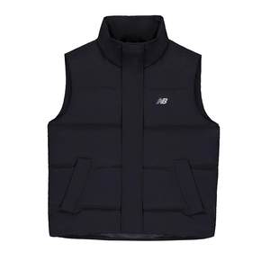 
New Balance NB official 25 winter new men's and women's waterproof warm down jacket short vest AMV53392