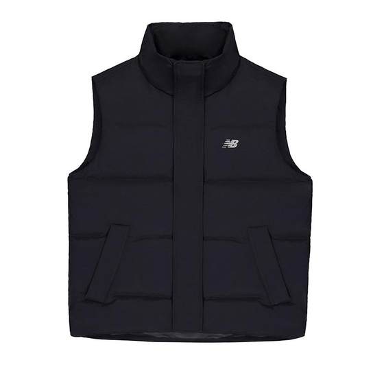 
New Balance NB official 25 winter new men's and women's waterproof warm down jacket short vest AMV53392