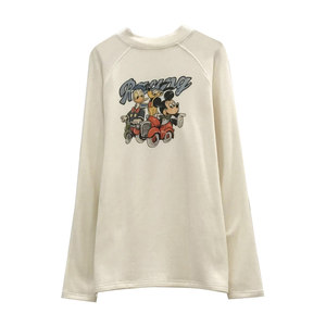 
Super soft ~ Pregnant women's autumn and winter German velvet versatile bottoming shirt top cartoon Mickey long-sleeved T-shirt round neck autumn clothing for women
