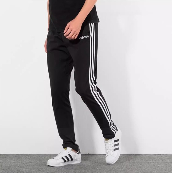 Adidas/阿迪达斯正品 E 3S T PNT SJ 男子休闲运动跑步长裤DU0456