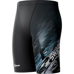 Tibu swimming trunks Men's five -point youth swimsuit swimming trunks swimming mirror three -piece swimming equipment men's full set
