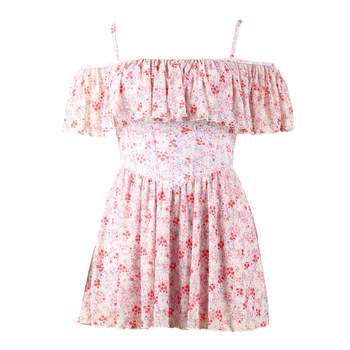 
Yimeishan one-piece swimsuit for women 2025 new high-end conservative skirt suspenders beautiful seaside resort hot springs