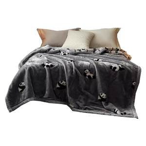 Hengyuanxiang A two -layer thickened Lasher blanket in winter thickened small covered blanket quilts sofa puffy blanket nap
