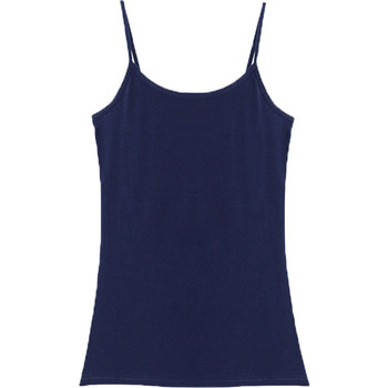 2025 new Korean version of white sleeveless slim short suspender
