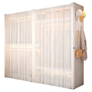 
Simple assembled floor-standing hole plate metal angle steel coat rack