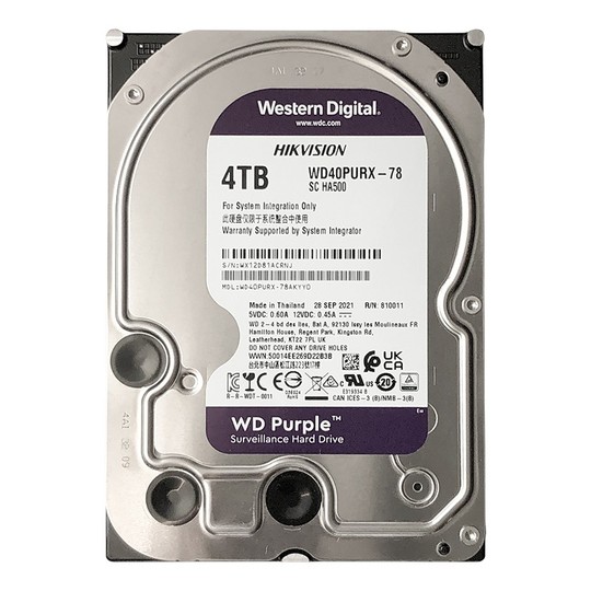 外付けハードディスク・ドライブ Western Digital4TB HIKVISION DS42HKVS-78 Western Digital4TB HIKVISION DS42HKVS-78 【公式通販】