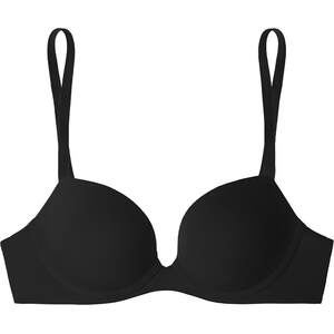 Curious Mis liquid foundation underwear for women with traceless small breasts gathered to show large sexy disc bra bra set black summer