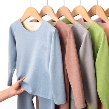 Children's virtue underwear set Catman's warm autumn and winter
